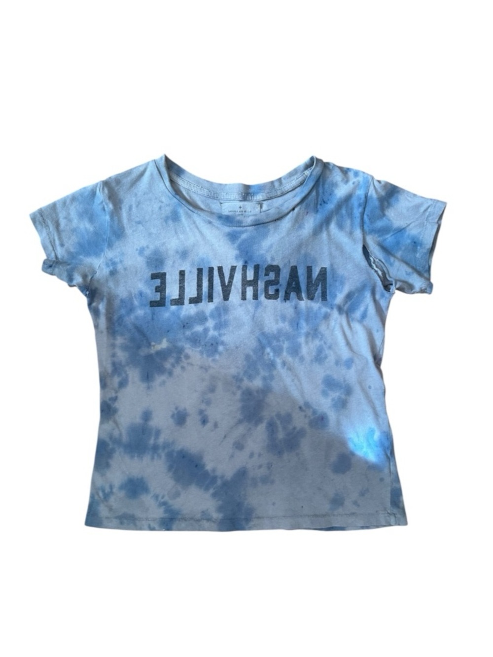 Nashville Tie-Dye Blue Kids Tee